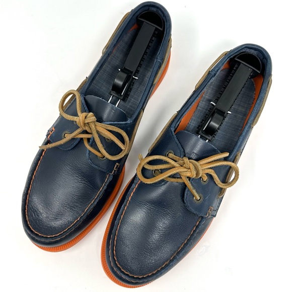 G.H Bass Hampton Men's Blue Loafers Slip On Shoes - Picture 8 of 15